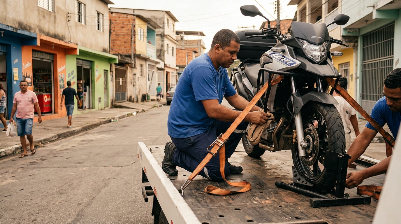 Guincho para Moto em Salvador‑BA